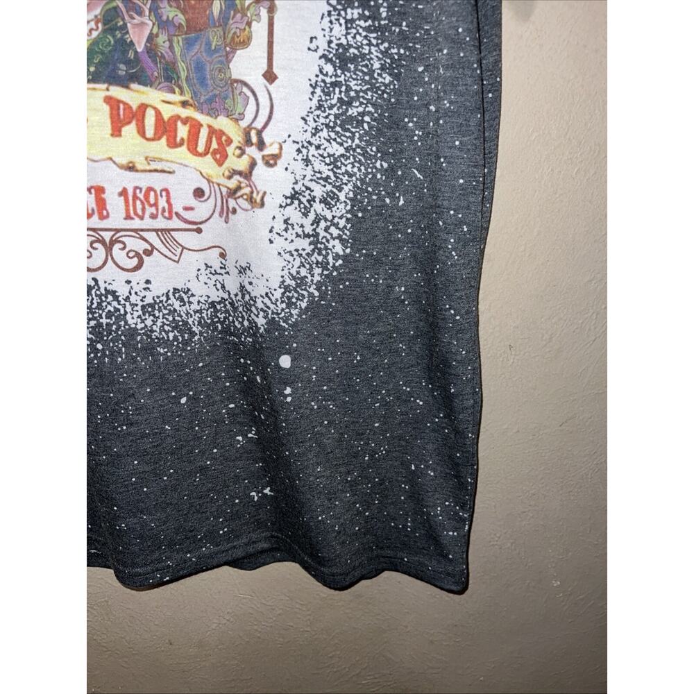 Halloween T-shirt Hocus Pocus Sanderson Sisters Woman's Size M Faded Black - Picture 5 of 10